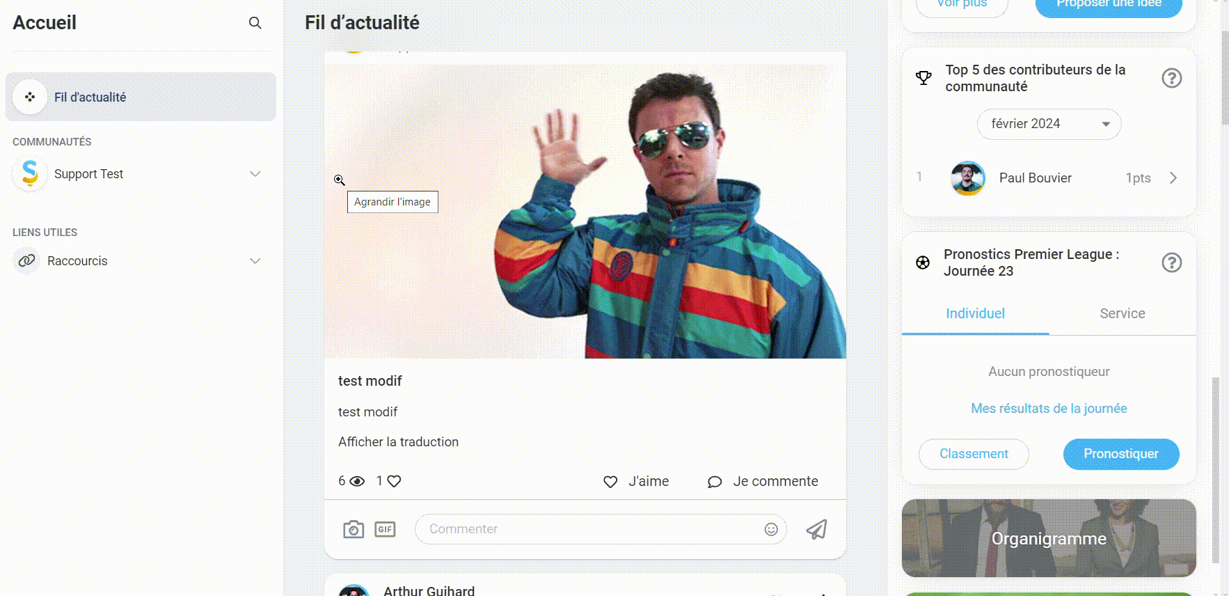 module pronos championnats europeens